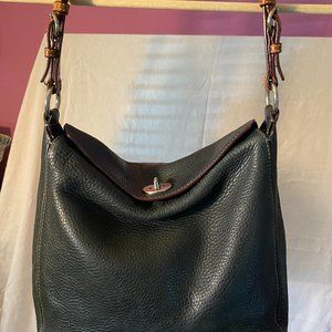 Vintage Leather Coach Hobo Bag